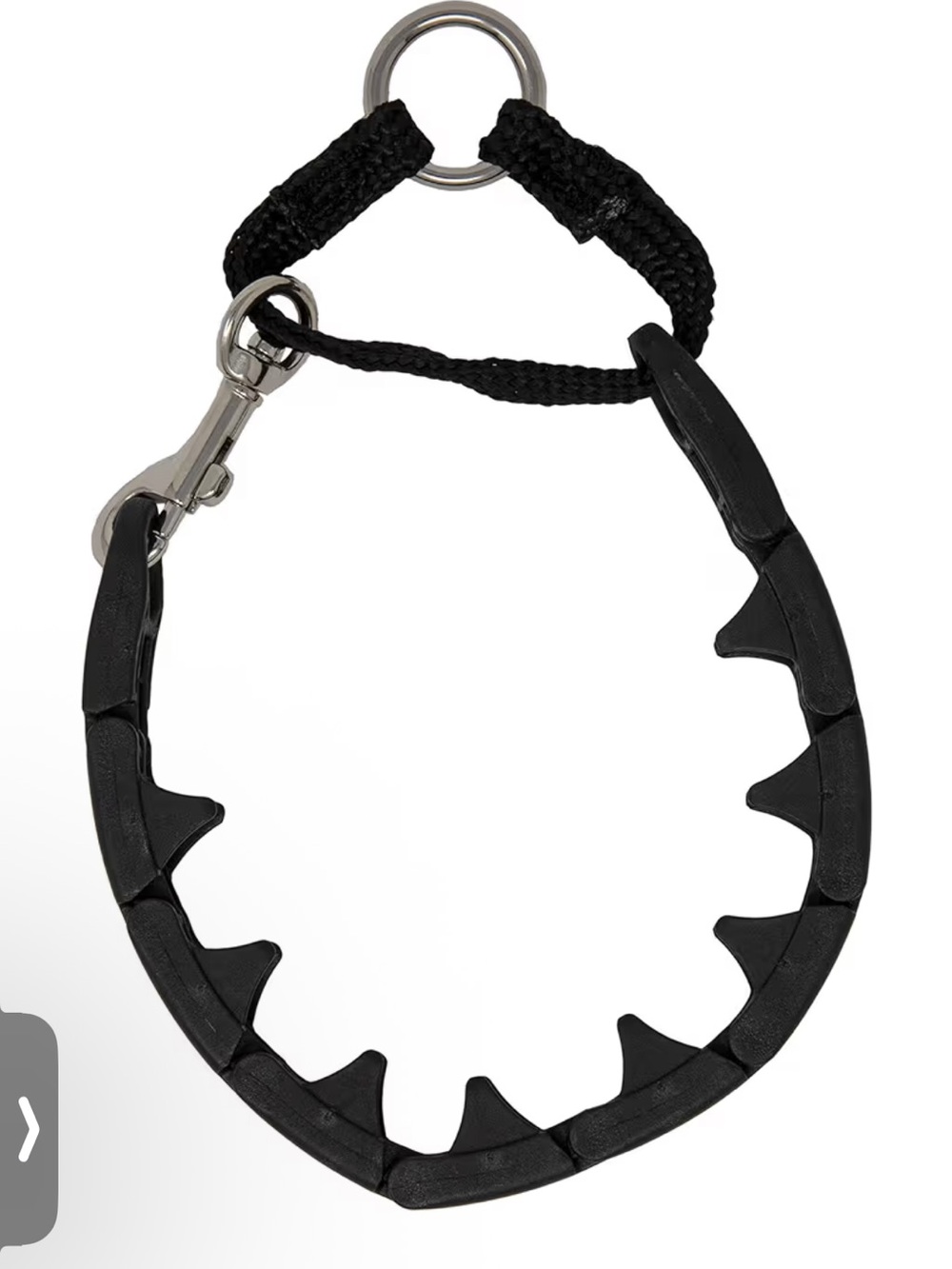 STARMARK Pro-Training Dog
Collar Small Black Plastic Trainer Pulling Obedience